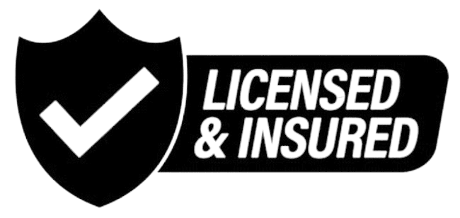 Licensed and Insured badge, Lightning Bay Electric holds Florida electrical contractor license EC13013571